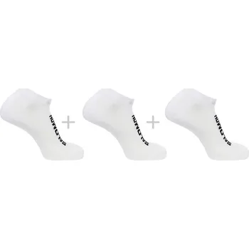 Pánské ponožky SALOMON PONOŽKY KOTNÍKOVÉ EVERYDAY LOW 3-PACK BÍLÉ SPORTOVNÍ UNISEX S 36-38