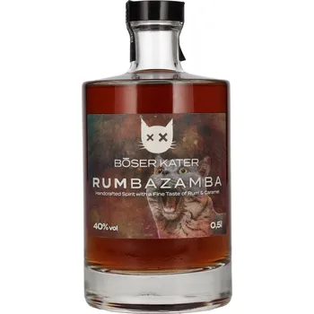 Rum Böser Kater RUMbazamba Caramel Toffee 0,5L, 40%