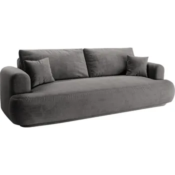 Pohovka Micadoni Sametová rozkládací pohovka Ella 253 cm