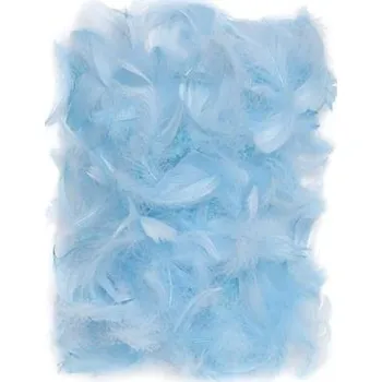 dpCraft Peří 5-12 cm, 10 g, modrá