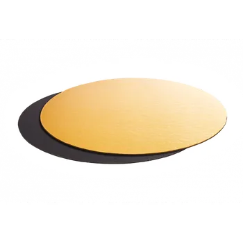 Artigian Dortová podložka zlatočerná O 42 cm, výška 3 mm