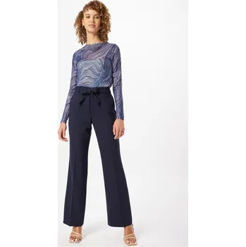 Dámské kalhoty Dámské látkové kalhoty s.Oliver modré - XXXL