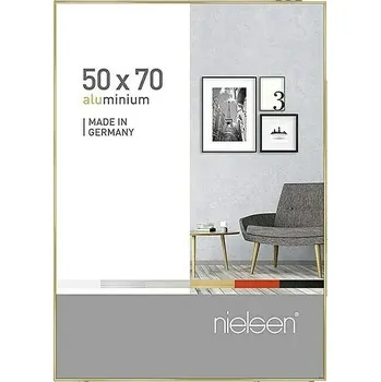 Fotoalbum Nielsen Fotorámeček Pixel, 50 × 70 cm, hliníkový, zlatý 5352001
