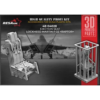 Plastikový model 1/48 Lockheed Martin F-22 Raptor eject.seat