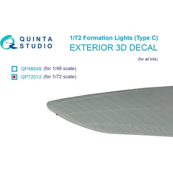 Plastikový model 1/72 Formation Lights (Type C) (for all kits)