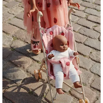 Kočárek pro panenku Konges Slojd Kočárek pro panenky Ladybug Konges Sløjd Doll Ladybugg Glitter Stroller