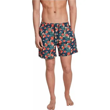 Pánské plavky Pánské šortky na plavání se vzorem Urban Classics (22 variant) Barva: černá - tropická, Velikost: XXL