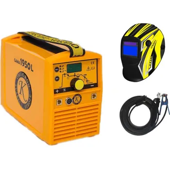 Svářečka Omicron GAMA 1950L + kabely 25/3m + kukla, záruka 3+2 roky SET TOP