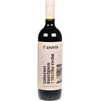 Víno Cabernet sauvignon, výběr z hroznů, suché víno, 2021 - Znovín