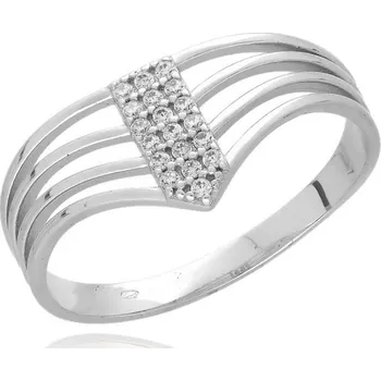 Prsten Leru Zlatý prsten špička mohutný Velikost a váha prstenu: bílé zlato vel.52 (váha 2,15g)