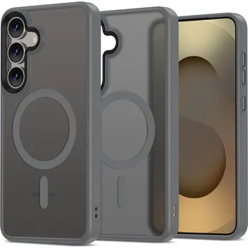 Náhradní kryt pro mobilní telefon Kryt Tech-Protect Magmat Magsafe Samsung Galaxy S25 Matte Titanium