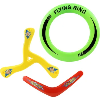 Létající drak Plastica Venkovní hry - Létající disky, set 3ks