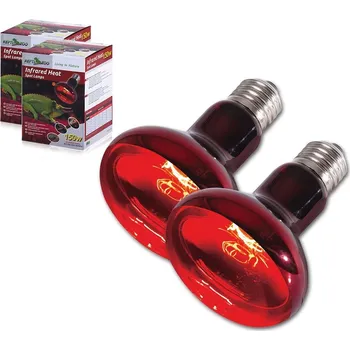 Osvětlení do terária ReptiZoo Infračervená žárovka 150W SET 1+1 ZDARMA