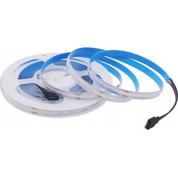 LED páska COB LED pásek PRO RGB 24V 840 LED/m, barva PCB černá, šířka 10 mm, IP20, 5 m