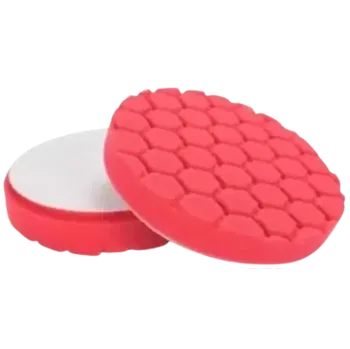 ANGELWAX Hexcentric Foam pad red - Ultra měkký finišovací kotouč 80/100