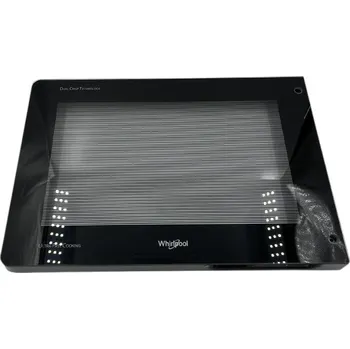 Příslušenství pro troubu Vnější sklo dvířek mikrovlnné trouby Whirlpool, 482000093914