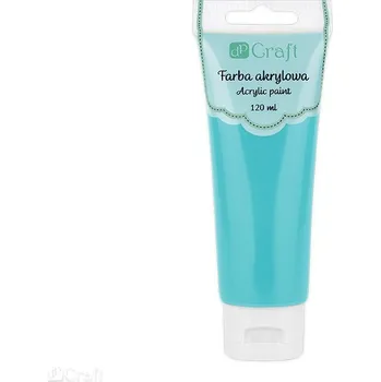 Vodová barva dpCraft Akrylová barva, 120 ml – tyrkysová