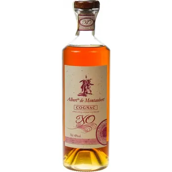 Brandy Cognac Albert de Montaubert XO, 700 ml, 40 % - Francie