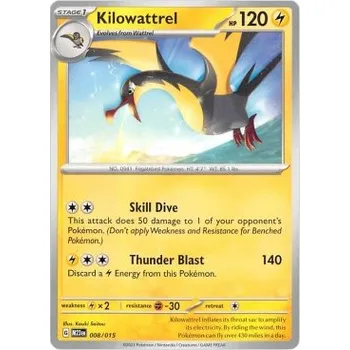 Volný čas Pokémon MCD23 08/15 Kilowattrel - McDonald's Match Battle 2023 Stav: Near Mint, Verze: NORMAL