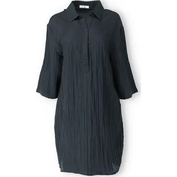 Dámské šaty Košilová šatovka USee A108 barva: černá