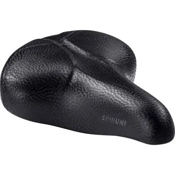 Sedlo na kolo sedlo FORCE SPIN UNI s pružinou, černé
