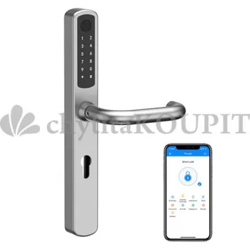 Dveřní kování Elektronické kování STAR Smart, úzké, 72 mm, s klávesnicí a čtečkou