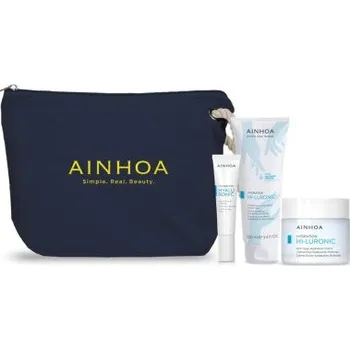 Kosmetická sada Ainhoa Hi-luronic Letní Set - Krém 50 ml + krém na ruce 100 ml + oční krém 15 ml Dárková sada