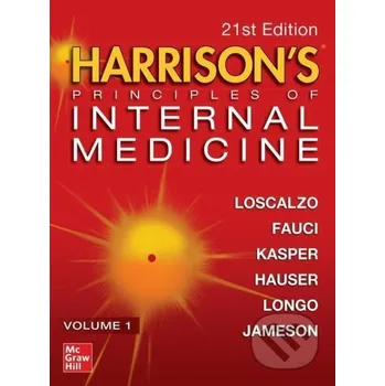 Učebnice Harrison's Principles Of Internal Medicine (Vol.1 & Vol.2) - Joseph Loscalzo, Anthony Fauci, Dennis Kasper, Stephen Hauser, Dan Longo McGraw-Hill