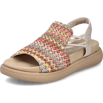 Dámské sandále Dámské sandály Rieker V1541-90 Barva: Béžová, Velikost: 37