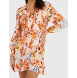 Dámské květované šaty Guess (Luxusní viskózové šaty se lnem značky Guess)