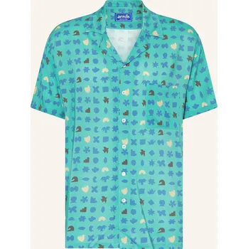Pánská košile Arrels Barcelona Pánská Košile Resort Light Blue Lucky Charms...