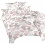 Flanelové povlečení Podzim hnědý 140x200 70x90