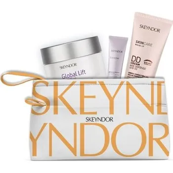 Kosmetická sada Skeyndor Global Lift Set - Emulze 50 ml + oční krém 5 ml + DD krém 40 ml Dárková sada - DD krém odstín 02