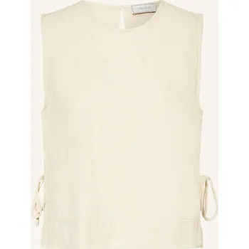 Neo Noir Dámský Top Svetlana Se Lnem, nude, 40