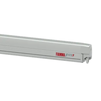 Stínicí technika Markýza Fiamma F45L 550 cm titanium, šedé plátno