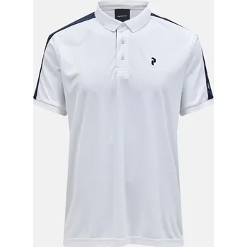 Pánská košile POLOKOŠILE PEAK PERFORMANCE M PLAYER POLO WHITE