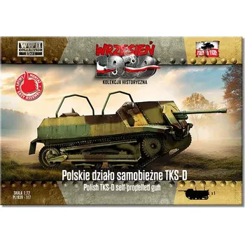 Plastikový model 1/72 Polish TKS-D self-propelled gun