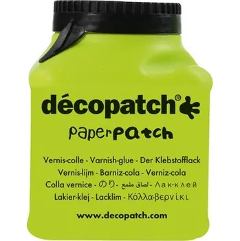 Kancelářské lepidlo décopatch Lepidlo a lak na decoupage Paperpatch lesklý 180ml