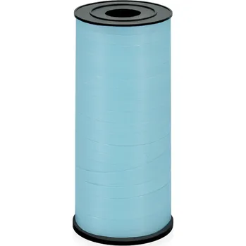 Stuha Plastová stuha pastelově modrá - 92 m