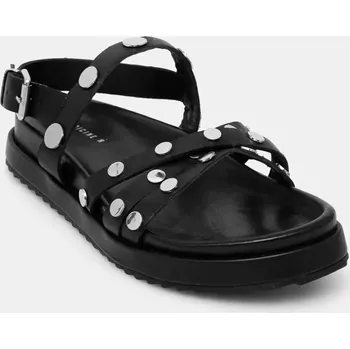 Dámské sandále Kožené sandály Medicine dámské, černá barva, na platformě RS25.OBD513 99X, EUR 37
