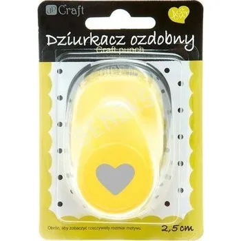 dpCraft Dekorační děrovačka 2,5cm – srdce