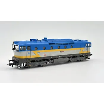 Modelářství H0 - DCC/ZVUK Dieselová lokomotiva 750 183-6 "Dášenka" ZSSK Brejlovec / ROCO 7310056