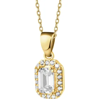 Přívěsek Zlatý přívěsek se zirkony - AP541-5006