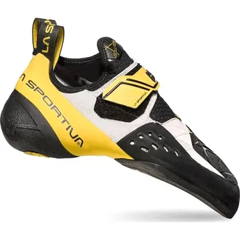 Lezečky lezečky unisex LA SPORTIVA Solution, White/Yellow - 36