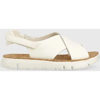 Dámské sandále Kožené sandály Camper Oruga Sandal dámské, bílá barva, K200157.046 00X, EUR 36