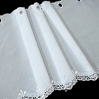 Vitrážová záclona Viola obšití okrajů 40