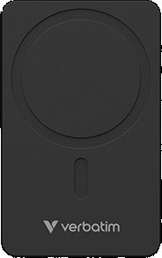 Verbatim 32225 power banka s bezdrátovým nabíjením, 5V, 5000mAh, černá