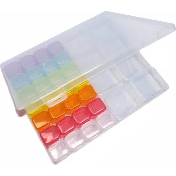 Úložný box ORGANIZÉR BOX 8+28 PŘIHRÁDEK TRANSPARENTNÍ