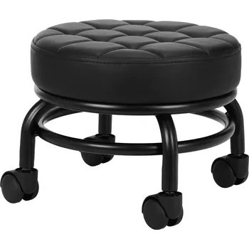 Activeshop 140263 kosmetický taburet na pedikúru H13 černý