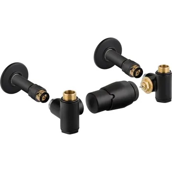 Ventil HOPA - INTER-SET, rohový ventil (Z8) - Barva - Černá matná tmavá, Varianta - Pravá RDINTERSETRMB